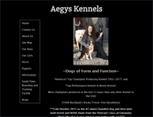 Tablet Screenshot of kuvasz.net
